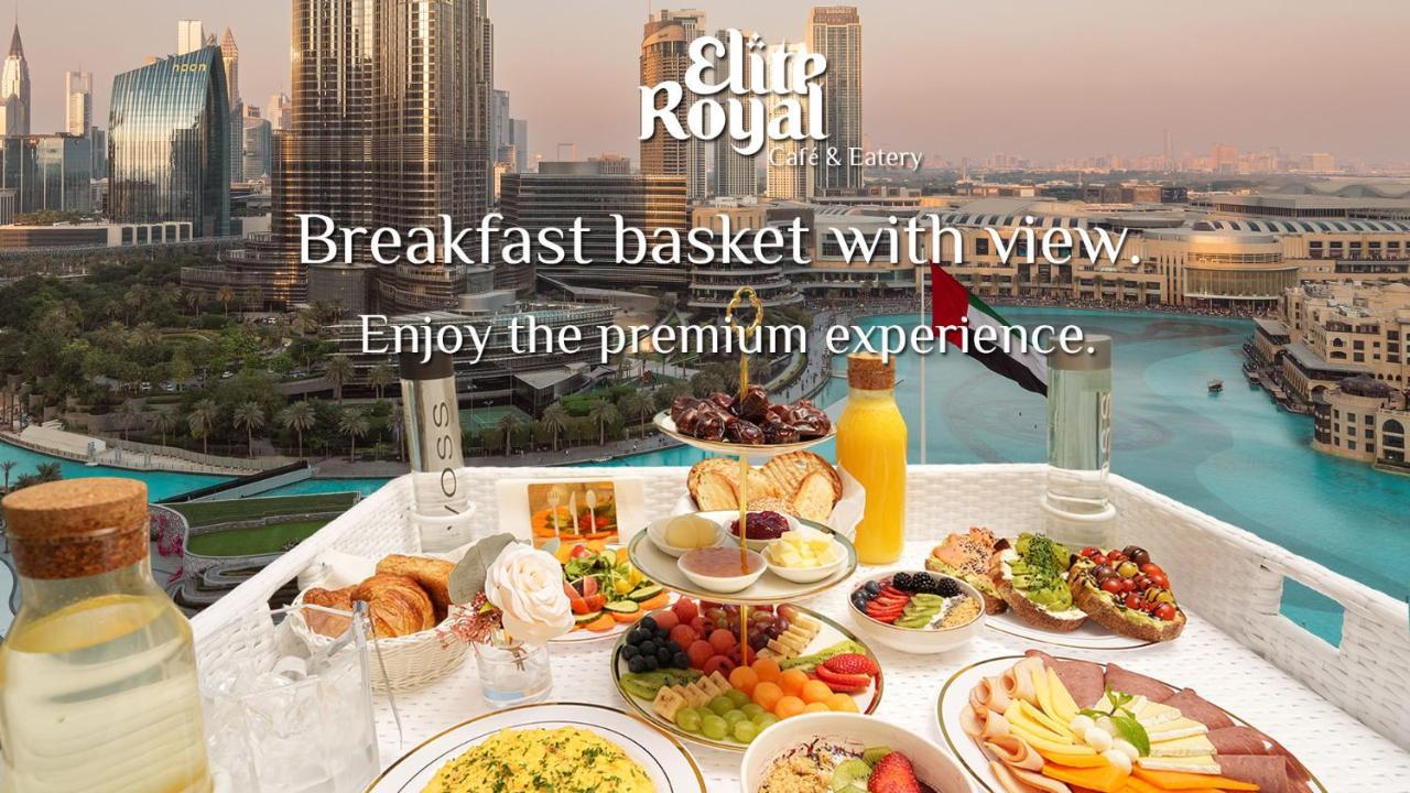 Elite Royal Apartment - Full Burj Khalifa And Fountain View - Caesar Dubai Eksteriør billede